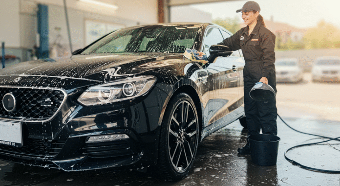 Wash Vehicle